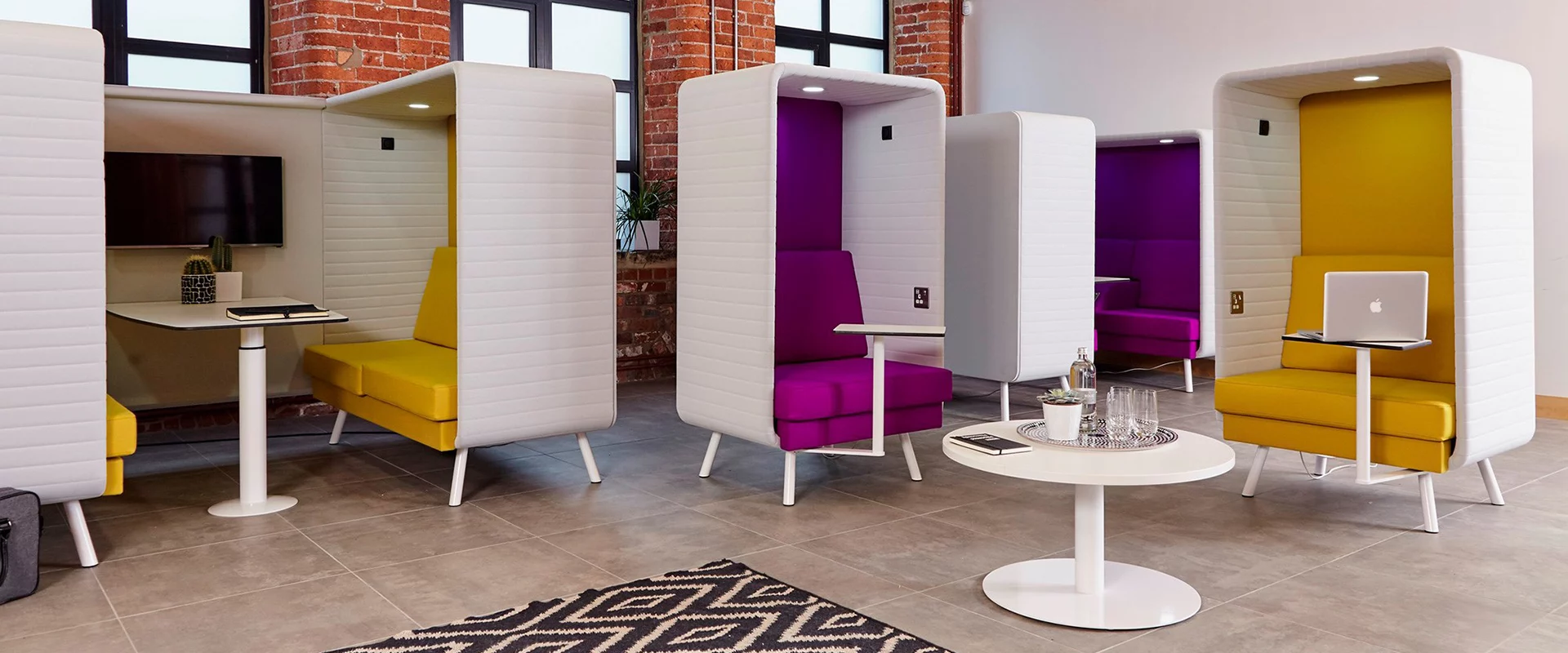 Privacy Booth Soft Seating