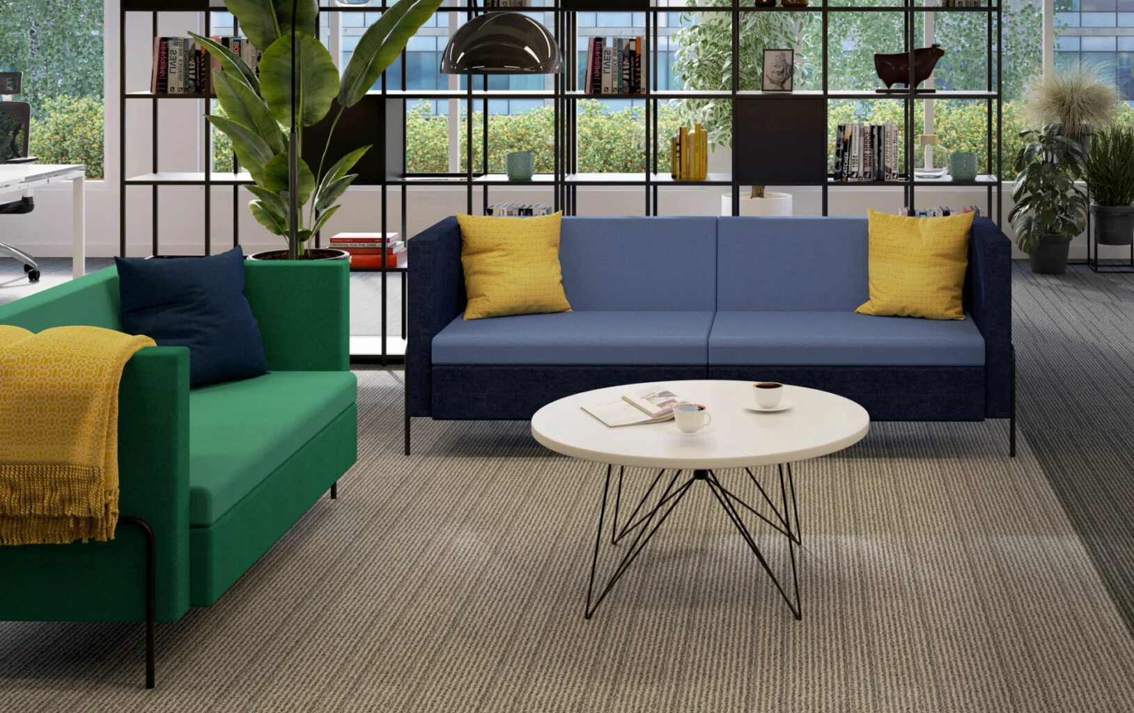 Low back soft seating