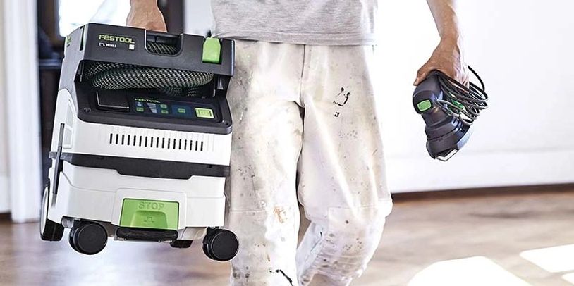 Dustless sanding equipment