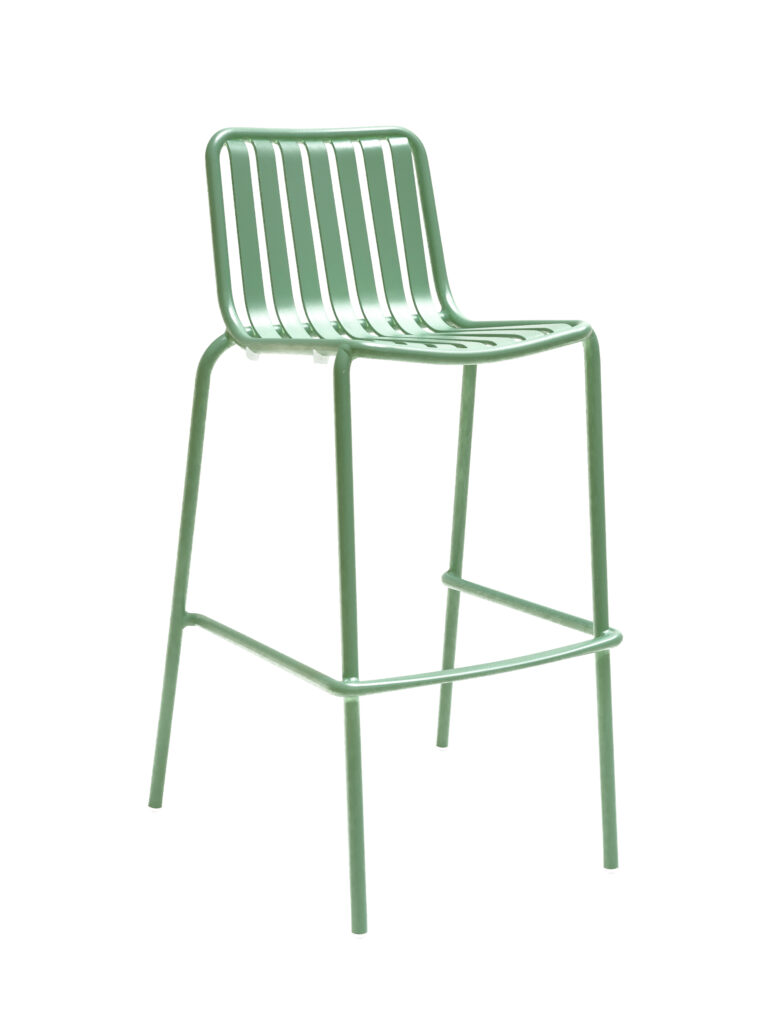 Pale Green Zephyr Bar Chair
